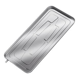 空调外机接水盘适用格力美的通用室外机不锈钢排滴水托盘漏水神器