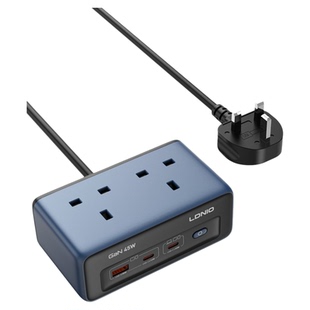 港版英标桌面快充插座45w氮化镓充电器USB多功能充电站PD快充排插适用苹果17华为手机笔记本电脑快速充电