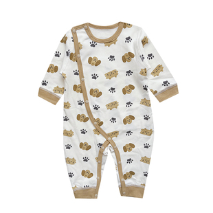 婴儿连体衣纯棉打底保暖内衣贴身秋冬装婴幼儿睡衣新生儿宝宝衣服