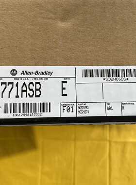 议价AB罗克韦尔可编程控制器1771ASB/E 控制模块PLC输入输出模块