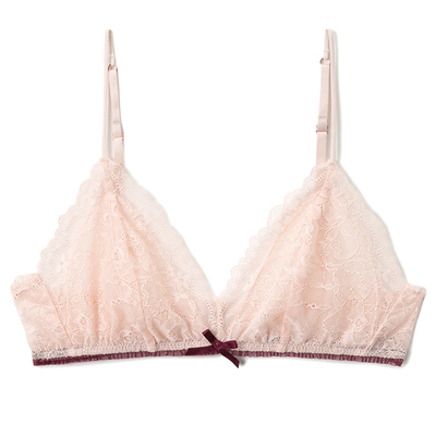 弗利少女法式内衣文胸无钢圈