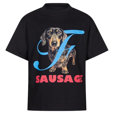 重磅小领口短袖美式印花宽松T