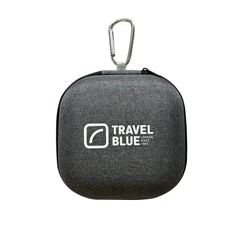 蓝旅Travel Blue旅行颈枕收纳盒飞机高铁随身U型枕防尘便携收纳盒
