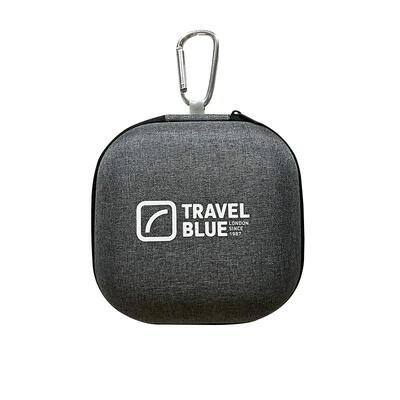 Travel Blue/蓝旅U型枕收纳盒 随身便携式圆形拉链轻便小巧颈枕盒