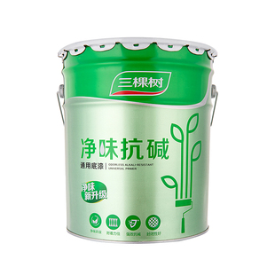 三棵树净味抗碱通用内墙底漆环保防霉超强渗透型20kg