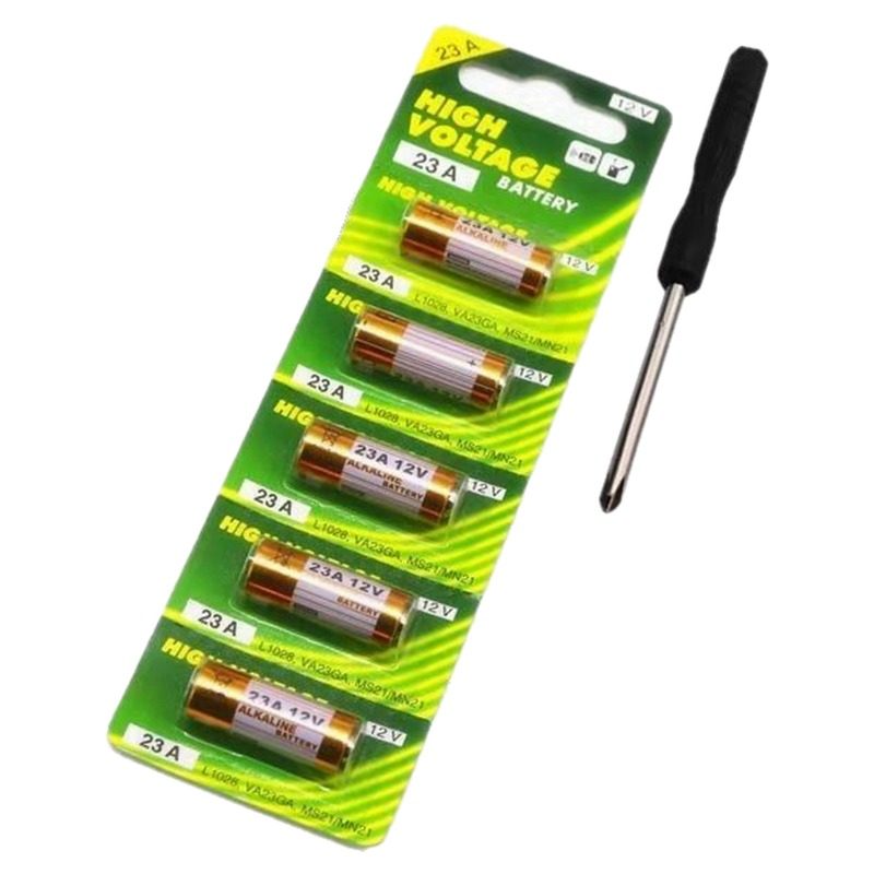 12V23A电池27A12伏A23SL1028L828门铃吊灯车库卷帘门遥控器锂电池