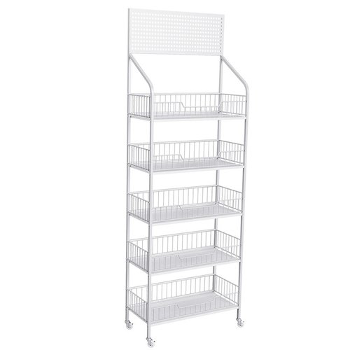 便利店零食饮料多层置物架超市食品架子挂钩带小货架端头展示玩具