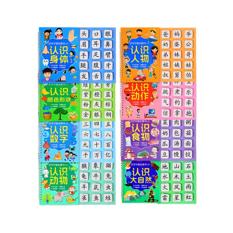 识字书幼儿认字启蒙早教