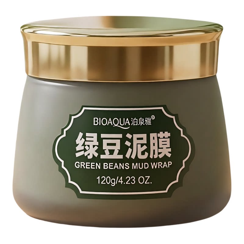 绿豆泥浆面膜买一送一送同款