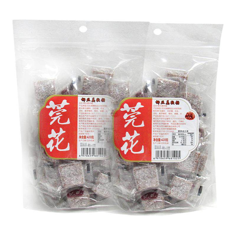 特产莞花椰丝420g软糖传统手工