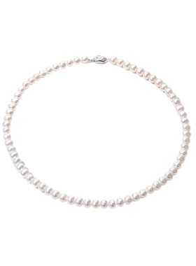 老凤祥淡水珍珠项链女颈链官方