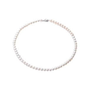 老凤祥淡水珍珠项链女颈链官方正品2025新款妈妈款生日礼物送婆婆