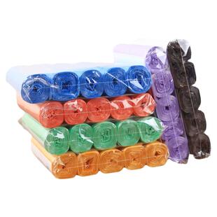 垃圾袋家用点断式彩色平口新料厨房卫生间垃圾袋一次性垃圾袋中号