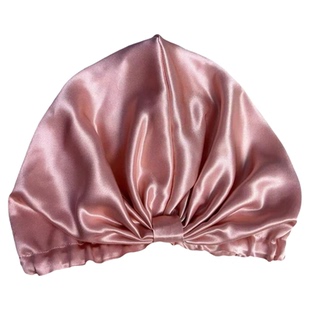highholly真丝睡帽100%桑蚕丝产后睡觉护发月子帽长发头套防乱女