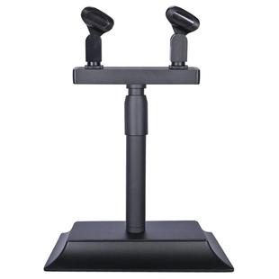 专业桌面麦克风支架会堂会议演讲议会话筒架一拖四全金属升降咪架