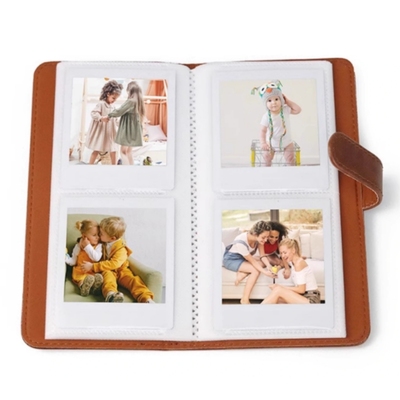 柯达3英寸方形相册PU皮高透双面