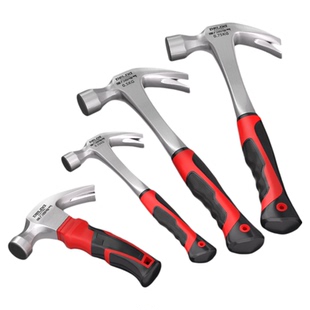 德力西电气锤子铁锤羊角锤家用榔头手工小钉锤木工专用一体成型锤