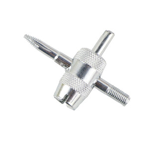 四合一气门芯扳手气门钥匙开关汽车轮胎电动车自行车放气工具包邮