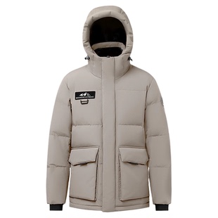 波司登2025冬季新款男士极寒加厚保暖连帽防风零下20度鹅绒羽绒服