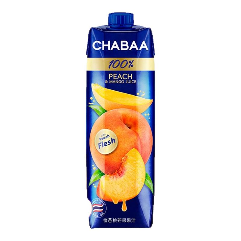 CHABAA恰芭纯果汁无添加泰国1L装