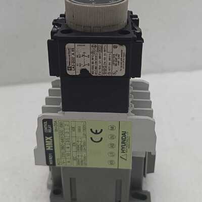 Hyundai HMX control relay AC15 20A With telemecanique LA3-D2