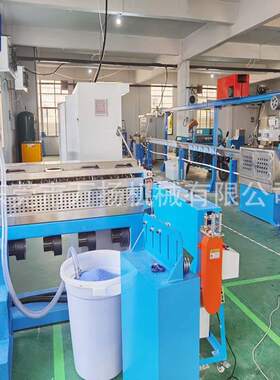 工厂批发电线电缆PVC挤出机 50型70型押出生产线RVV铜线电缆生产