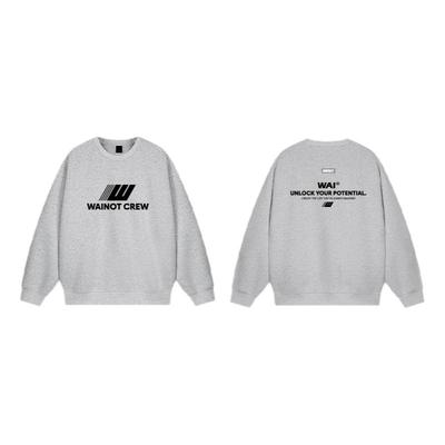 400G重磅圆领卫衣2024新款情侣装