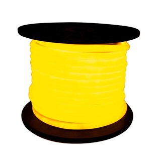 led圆形高压灯条小区房顶大门景观装饰线条灯景区外墙体亮化灯带