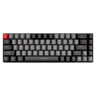 森松尼键盘无线机械键盘办公游戏小型双模套装68键蓝牙茶轴j20pro