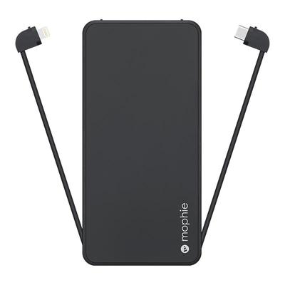 【新国标3C认证】mophie摩尔菲自带线20wPD快充10000毫安大容量小巧便携商务高端移动电源适用苹果安卓