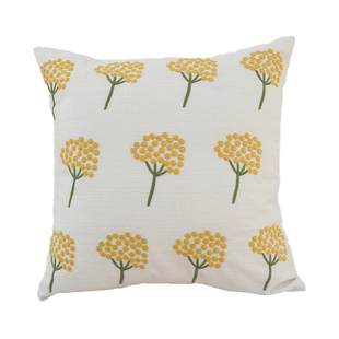 春田小花抱枕ins风卧室方枕床上用靠枕客厅午睡沙发抱枕套不带芯