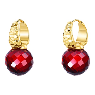 GXIAOXIAO轻奢百搭圆形耳环