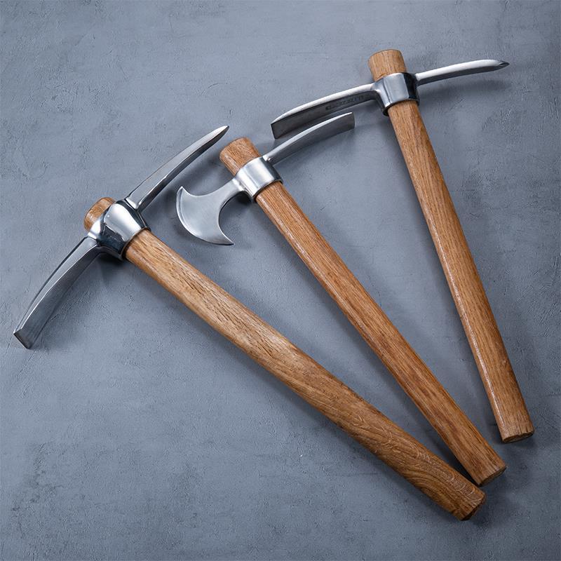 不锈钢十字镐小洋镐户外纯钢农具挖树根羊镐锄头小镐头便携冰镐