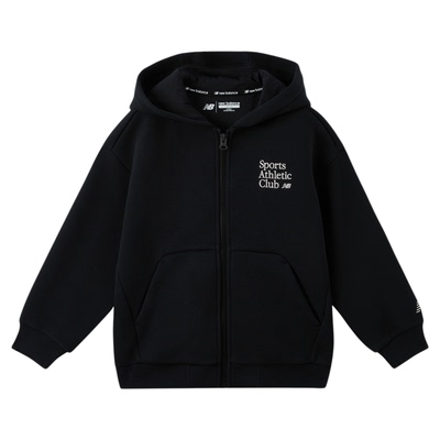 New Balance nb童装儿童男女26年春新款软糯感连帽外套ND4DG6R033