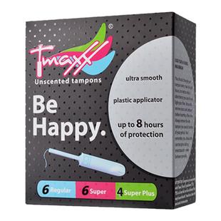 Tmaxx卫生棉条德国进口长导管置入式棉棒内置姨妈卫生巾日用夜用