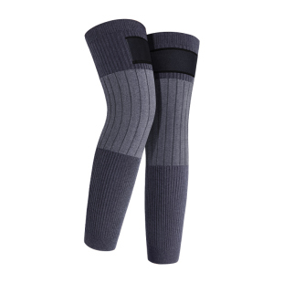 羊绒护膝盖关节保暖老寒腿中老年人加厚防寒护腿套冬防滑加长内穿