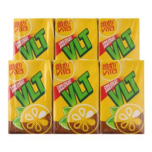 香港进口维他Vita柠檬茶*6盒装港版原味青柠低糖锡兰红茶饮料饮品