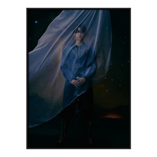 田栩宁Metal九月刊相框铝合金画框海报框窄边挂墙明星框架定制