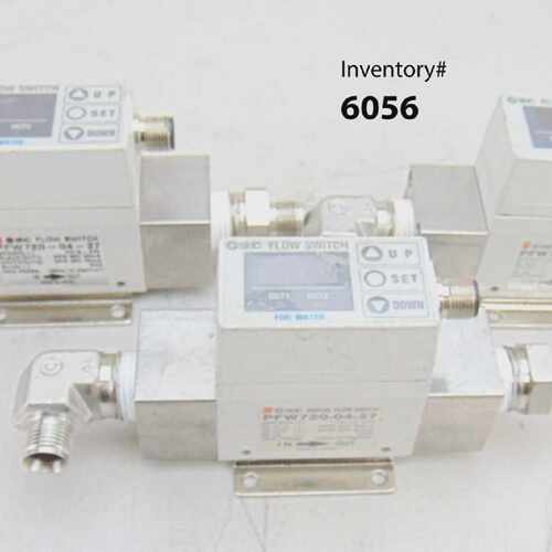 SMC PFW720-04-27 Digital Flow Switch, lot of 3 *used working