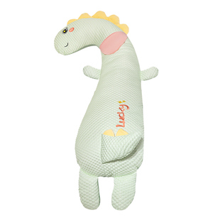 凉感长条抱枕女生床上睡觉专用侧睡夹腿枕头孕妇恐龙靠枕沙发靠垫