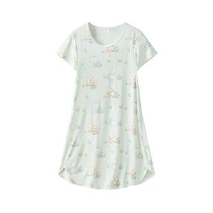 贝肽斯亲子睡衣套装母女款母子亲子装家居服睡裙2025新款夏季凉感