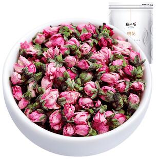 陈一凡 桃花茶精选无硫新花桃花干花苞酿酒泡茶清饮花茶散装250g