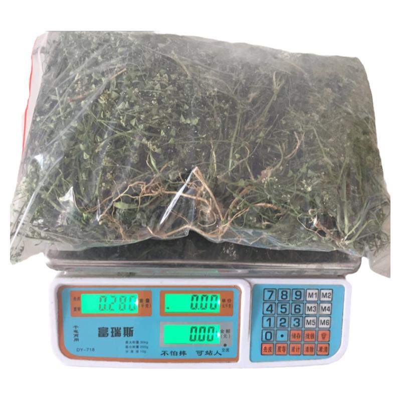 新纯野生整株荠菜带花根茎入药