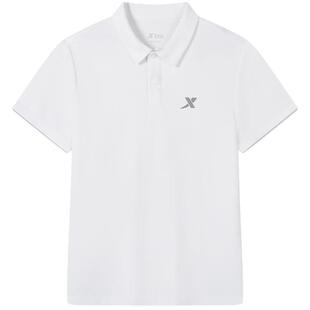 特步童装儿童速干短袖POLO衫2026夏季新款男童短T中大童翻领上衣