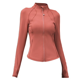 爱暇步加绒瑜伽外套女士上衣2026新款加厚保暖专业运动健身跑步服