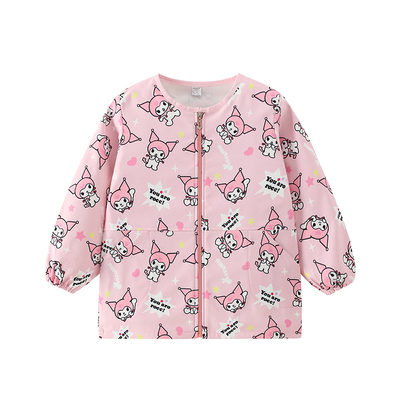高品质儿童罩衣卡通洋气多色可选