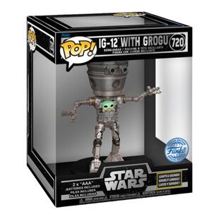 Funko POP 星球大战-曼达洛人The Mandalorian手办尤达驾驶IG-12