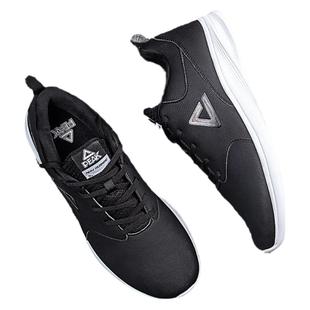 匹克运动鞋男2025秋冬新款男鞋男士休闲鞋皮面保暖防水跑步鞋