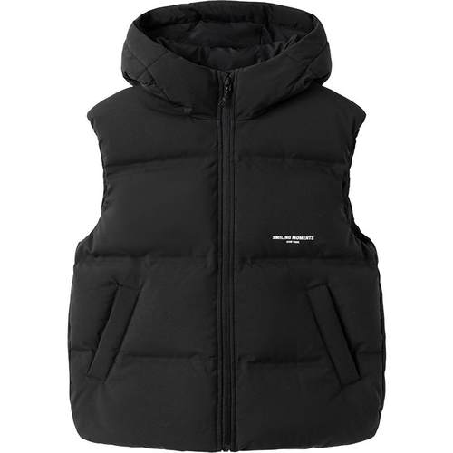 巴拉巴拉儿童羽绒马甲中大童宝宝外套冬装新款童装男童女童背心厚