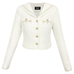 【现货】易碎商店·布达佩斯 富家千金小香风外套套装秋冬生日裙